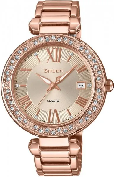 Casio Sheen SHE-4057PG-4AUDF Çelik / Bronz Kol Saati