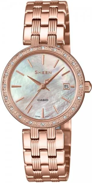 Casio Sheen SHE-4060PG-4AUDF Çelik / Bronz Kol Saati