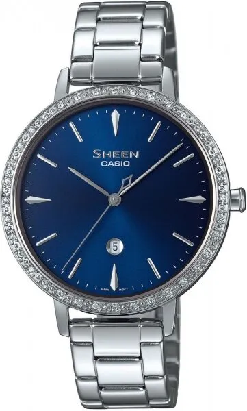 Casio Sheen SHE-4535YD-2AUDF Çelik / Lacivert Kol Saati