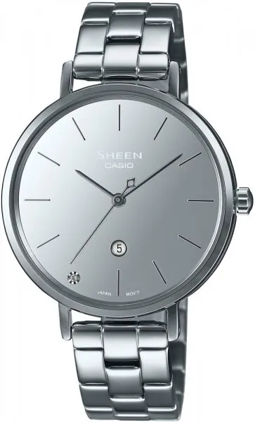 Casio Sheen SHE-4544D-7AUDF Çelik / Gri Kol Saati