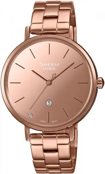 Casio Sheen SHE-4544PG-4AUDF Çelik / Bronz Kol Saati