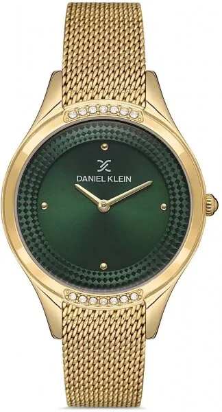 Daniel Klein DK.1.12826.9 Çelik Örgü / Koyu Yeşil Kol Saati