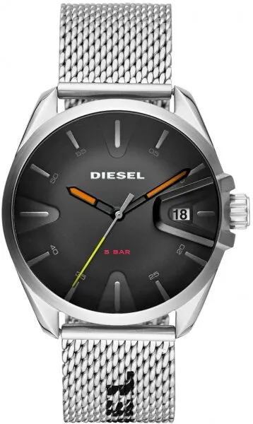 Diesel DZ1897 Çelik Hasır / Siyah Kol Saati