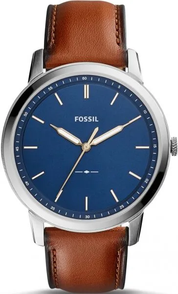 Fossil FS5304 Deri / Lacivert Kol Saati