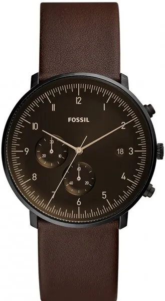 Fossil FS5485 Deri / Koyu Kahve Kol Saati