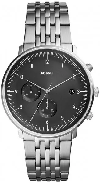 Fossil FS5489 Çelik / Siyah Kol Saati