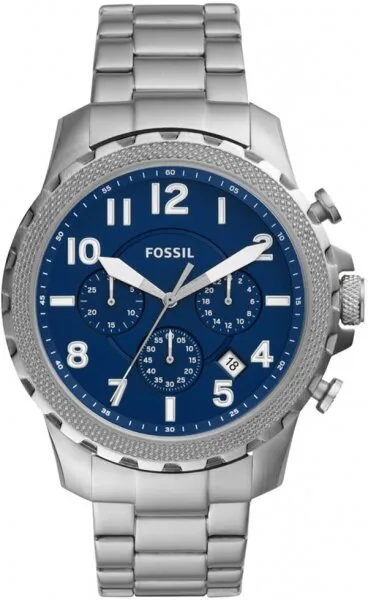 Fossil FS5604 Çelik / Lacivert Kol Saati