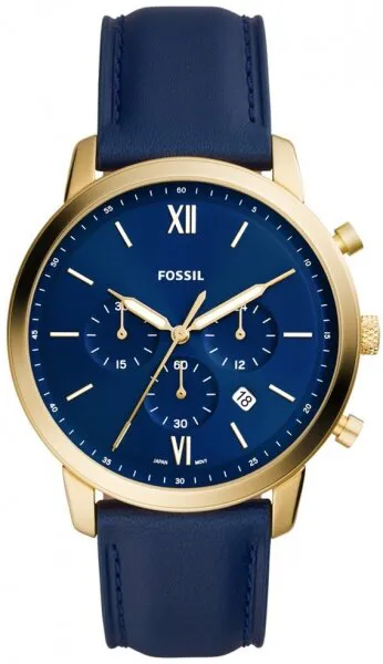 Fossil FS5790 Deri / Altın Kol Saati