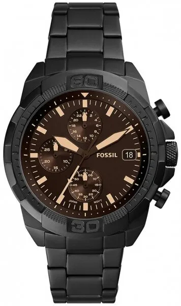 Fossil FS5851 Çelik / Siyah Kol Saati