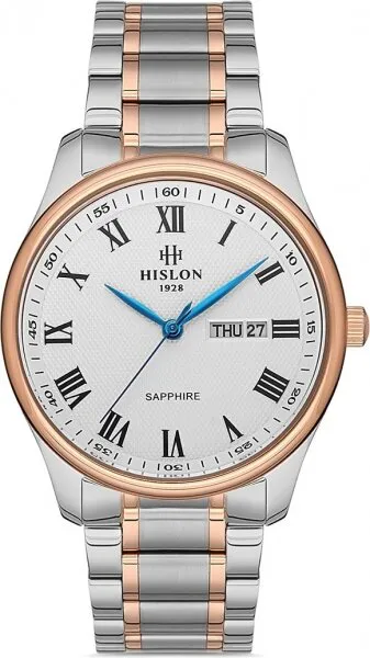 Hislon CL113T-02SR Çelik / Gri / Bronz Kol Saati