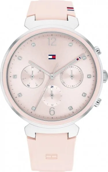 Tommy Hilfiger TH1782343 Silikon / Gri / Pembe Kol Saati