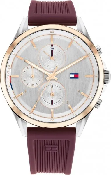 Tommy Hilfiger TH1782425 Silikon / Gri / Bronz Kol Saati