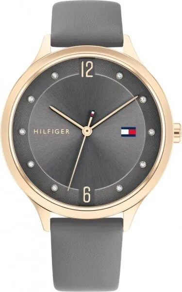 Tommy Hilfiger TH1782430 Deri / Koyu Gri Kol Saati