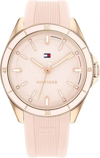 Tommy Hilfiger TH1782479 Silikon / Bronz / Pembe Kol Saati