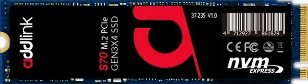 addlink S70 256 GB (AD256GBS70M2P) SSD