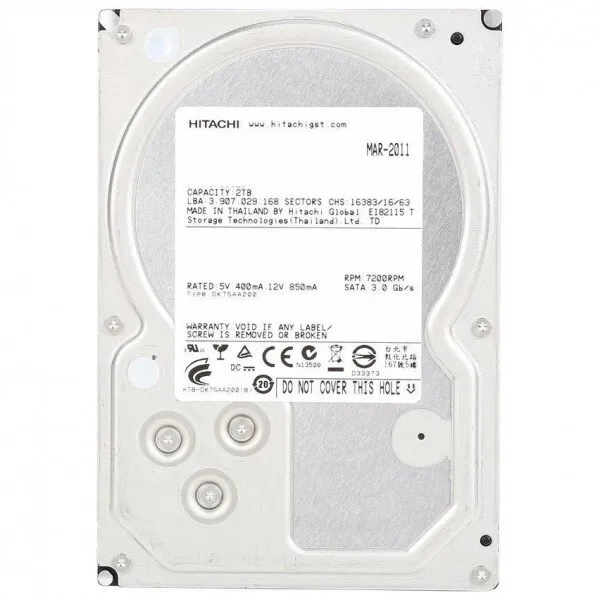 Hitachi Ultrastar A7K2000 (HUA722020ALA331) HDD