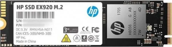 HP EX920 512 GB (2YY46AA) SSD