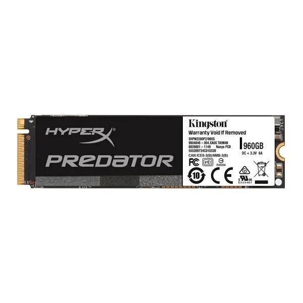 HyperX Predator 960 GB (SHPM2280P2/960G) SSD