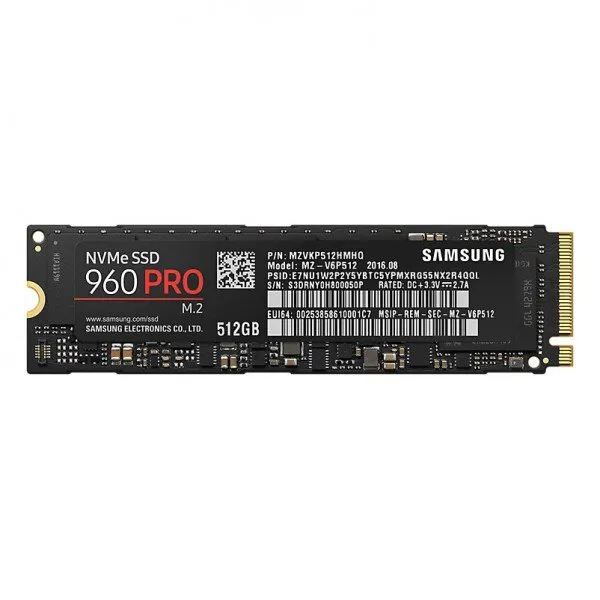 Samsung 960 PRO (MZ-V6P512BW) SSD