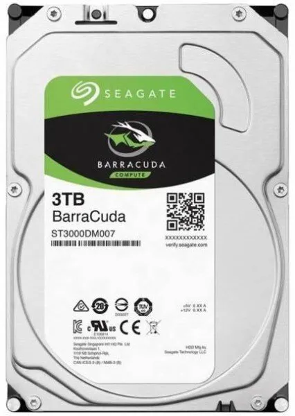 Seagate BarraCuda (ST3000DM007) HDD