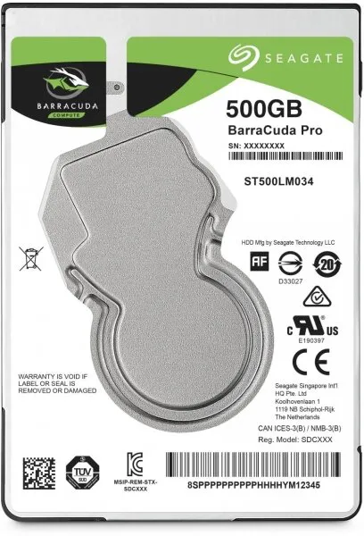 Seagate Barracuda Pro ST500LM034 HDD