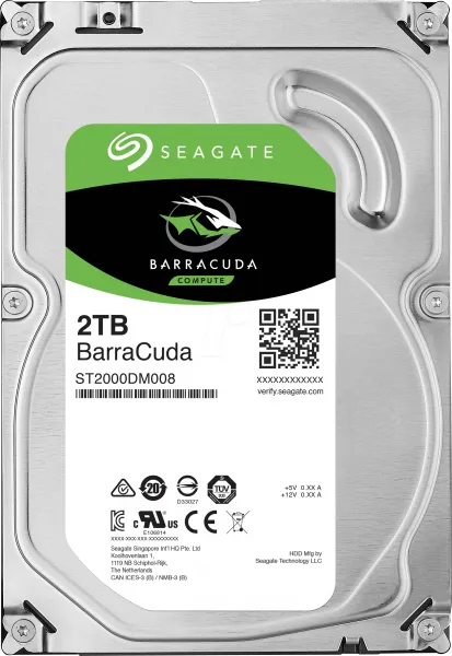 Seagate BarraCuda (ST2000DM008) HDD