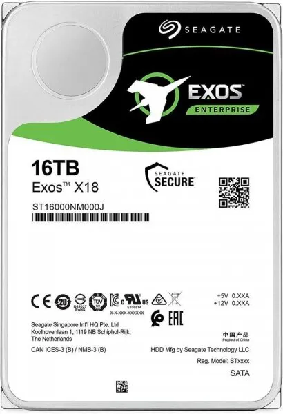 Seagate Exos X18 16 TB (ST16000NM000J) HDD