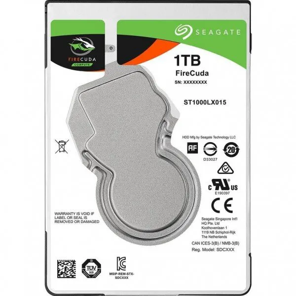 Seagate FireCuda 1 TB (ST1000LX015) SSHD