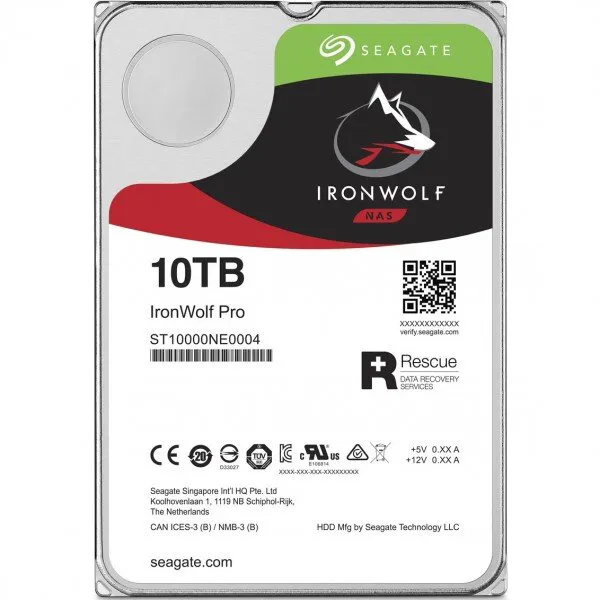 Seagate IronWolf Pro 10 TB (ST10000NE0004) HDD