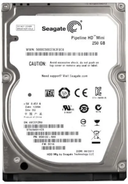 Seagate Pipeline HD (ST9250311CS) HDD