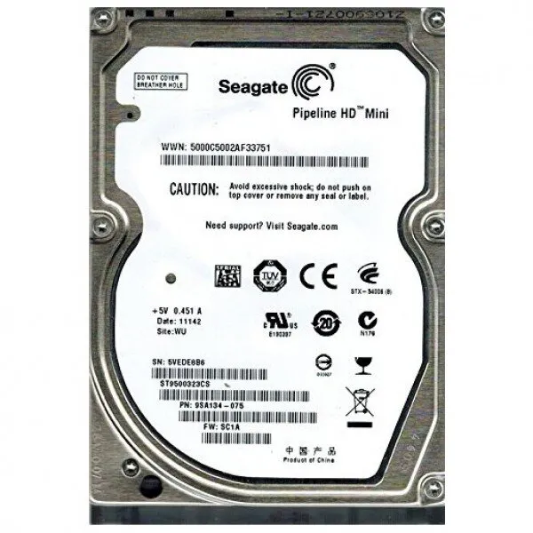 Seagate Pipeline HD Mini (ST9500323CS) HDD