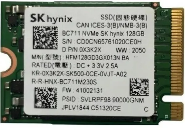 SK Hynix HFM128GD3GX013N SSD