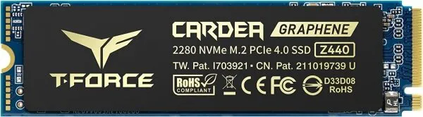 Team Grouo T-Force Cardea Zero Z440 2 TB (TM8FP7002T0C311) SSD