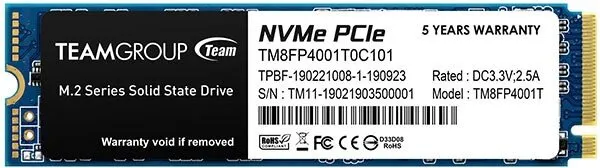 Team Group MP34 4 TB (TM8FP4004T0C101) SSD