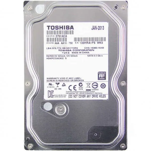 Toshiba DT01ACA 1 TB (DT01ACA100) HDD