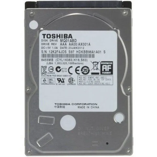 Toshiba MQ01ABD (MQ01ABD100) HDD