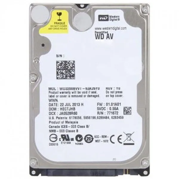 WD AV (WD3200BVVT) HDD