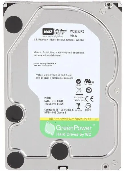 WD AV-GP (WD20EURX) HDD