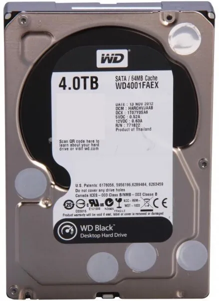 WD Black (WD4001FAEX) HDD