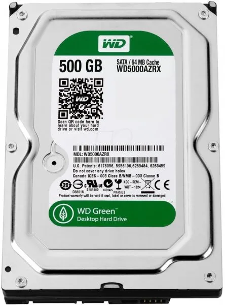 WD Caviar Green (WD5000AZRX) HDD