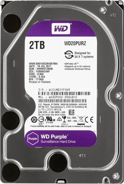 WD Purple 2 TB (WD20PURZ) HDD