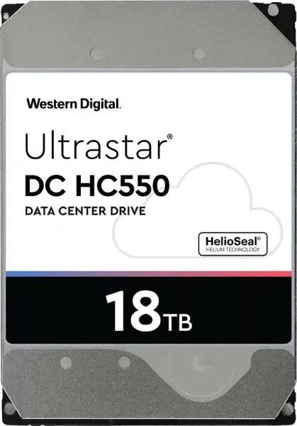 WD Ultrastar DC HC550 (WUH721818ALE6L4) HDD