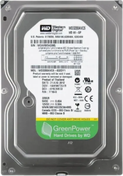 WD AV-GP (WC3200AVCS) HDD