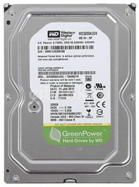 WD WD3200AUDX HDD