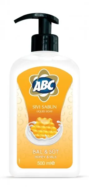ABC Bal ve Süt Sıvı Sabun 500 ml Sabun