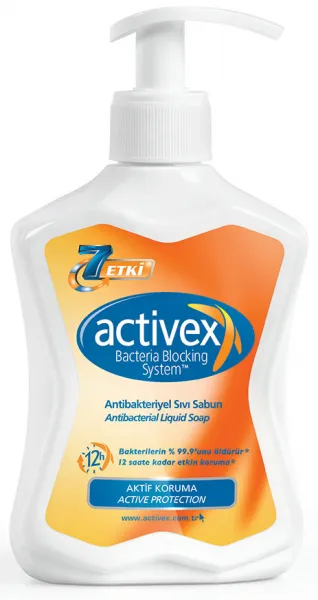 Activex Aktif Antibakteriyel Sıvı Sabun 300 ml Sabun