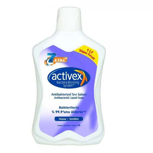 Activex Hassas Antibakteriyel Sıvı Sabun 1 lt Sabun