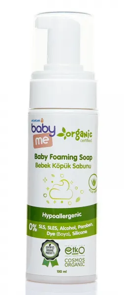 Baby Me Organik Köpük Sabun 150 ml Sabun