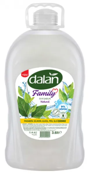 Dalan Family Natural Sıvı Sabun 3.6 lt Sabun