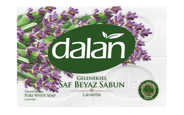 Dalan Geleneksel Saf Beyaz Sabun Lavanta 600 gr Sabun